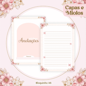 floral borboletas bloco
