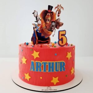 topo de bolo Madagascar