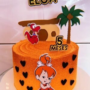 topo de bolo pedrita