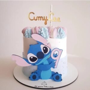 topo de bolo stitch numero