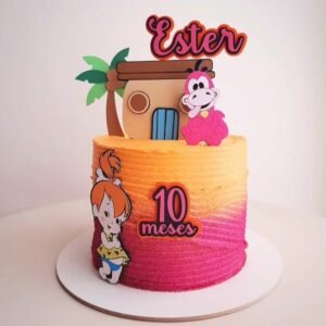 topo de bolo pedrita