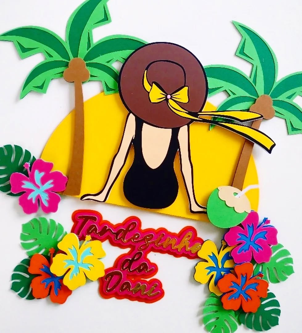 topo de bolo ou topper para bolo