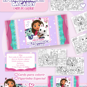 cards a casa magica da Gaby