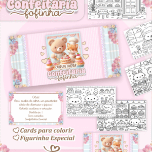 Card confeitaria fofinha
