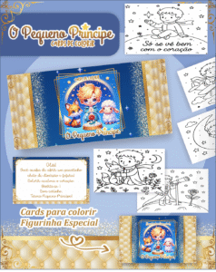 Card colori pequeno principe