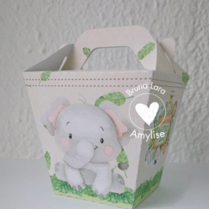 Pegue e Monte: Kit Festa Personalizado – Caixinhas