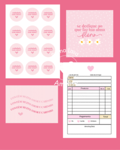 KIT EMPREENDEDORA PERSONALIZADO
