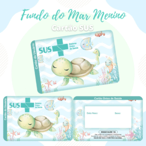 fundo do mar menino