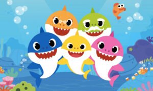 papel arroz baby shark