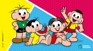 papel arroz turma da monica