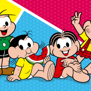 papel arroz turma da monica