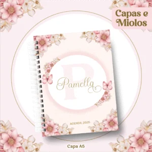 floral borboleta agenda 2DPP