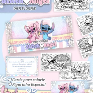 Card stitch e angel