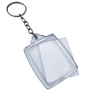 Chaveiro Acrilico Transparente Lembrancinha foto 3x4